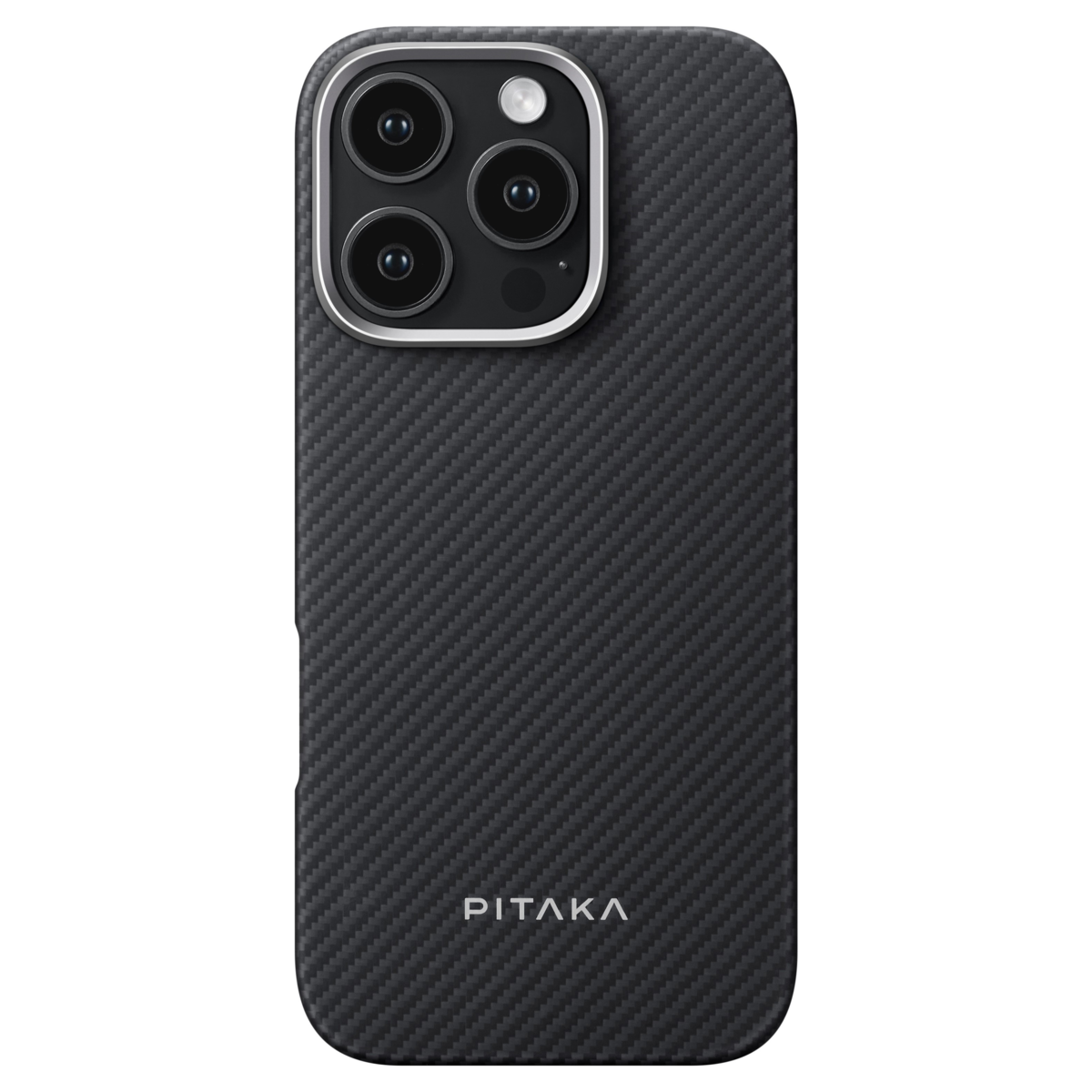 Защитный чехол Pitaka Ultra Slim Case для iPhone 16 Pro Max (Black/Grey)