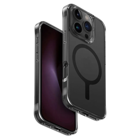 Cиликоновый чехол Uniq Hybrid Lifepro Xtreme Magsafe для iPhone 16 Pro (морозный дым)