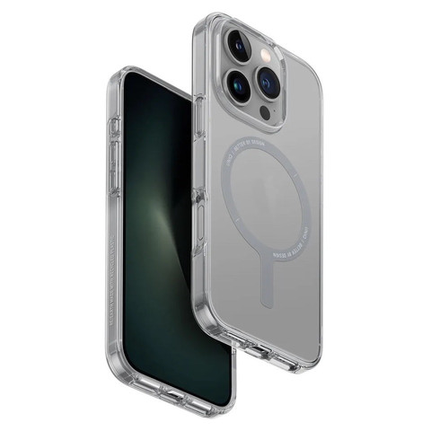 Чехол Uniq Hybrid Clario для iPhone 16 Pro Max, прозрачный