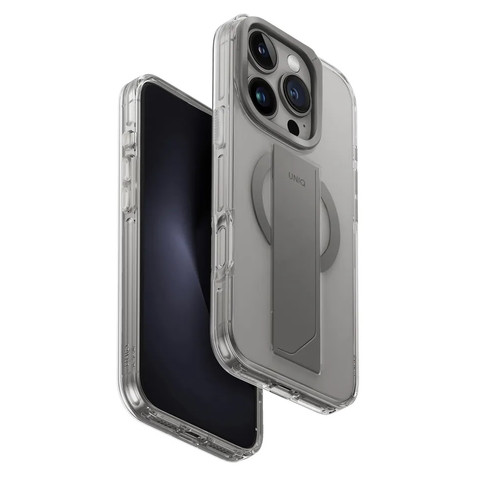 Чехол Uniq Hybrid Heldro Max для iPhone 16 Pro, прозрачный