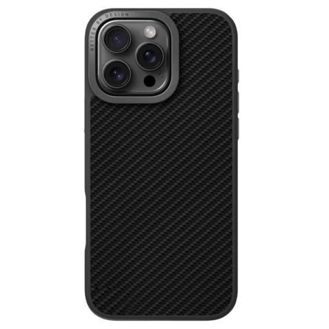 Чехол Uniq Hybrid Keva Air для iPhone 16 Pro Max, карбон
