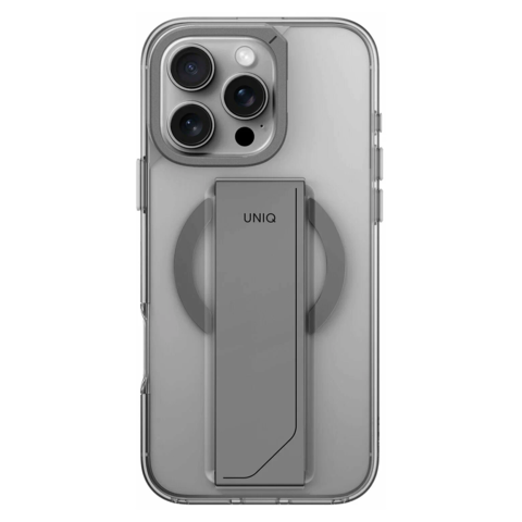 Чехол Uniq Hybrid Heldro Max для iPhone 16 Pro Max, прозрачный