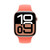 44/45/46mm Силиконовый ремешок для Apple Watch, цвет мандариновый