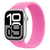 44/45/46мм Плетённый Моно-браслет ремешок для Apple Watch, цвет пион
