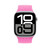 44/45/46мм Плетённый Моно-браслет ремешок для Apple Watch, цвет пион