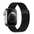 44/45/46мм Миланский сетчатый браслет WiWU для Apple Watch, черный