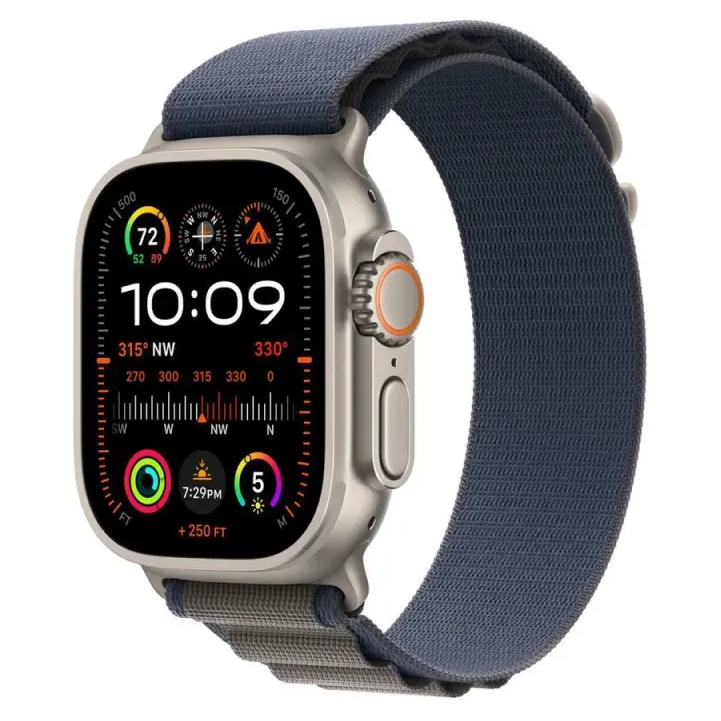 44/45/46мм Нейлоновый ремень WiWu для Apple Watch, синий