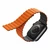 44/45/46 Cиликоновый ремень WiWu Magnetic для Apple Watch, оранжевый