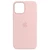 Силиконовый чехол для iPhone 14 pro , цвет Розовый песок OEM
