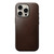 Чехол Nomad Modern Leather case для Phone 16 Pro Max, коричневый