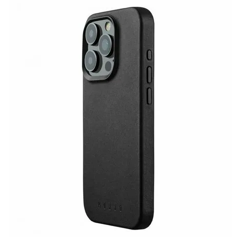 Чехол Mujjo Leather Case Apple for iPhone 16 Pro MagSafe Black