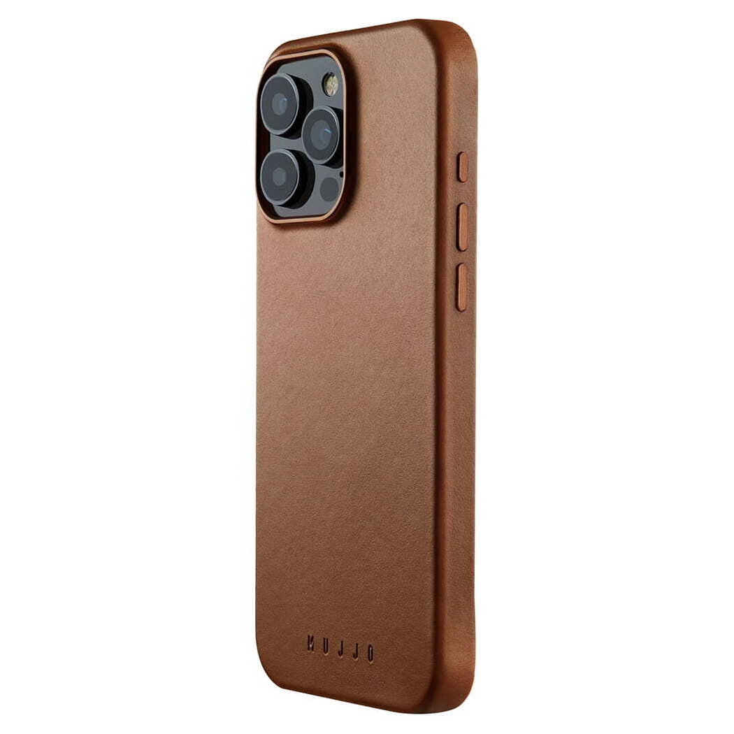 Чехол Mujjo Leather Case for iPhone 16 Pro Max MagSafe Compatible Braun