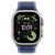 Apple Watch Ultra 3 49mm GPS+Cellular Titanium Case with Blue/Bright Blue Trail Loop