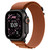Apple Watch Ultra 3 49mm GPS+Cellular Black Titanium Case with Terra Cotta Alpine Loop