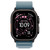 Apple Watch Ultra 3 49mm GPS+Cellular Black Titanium Case with Light Blue Alpine Loop