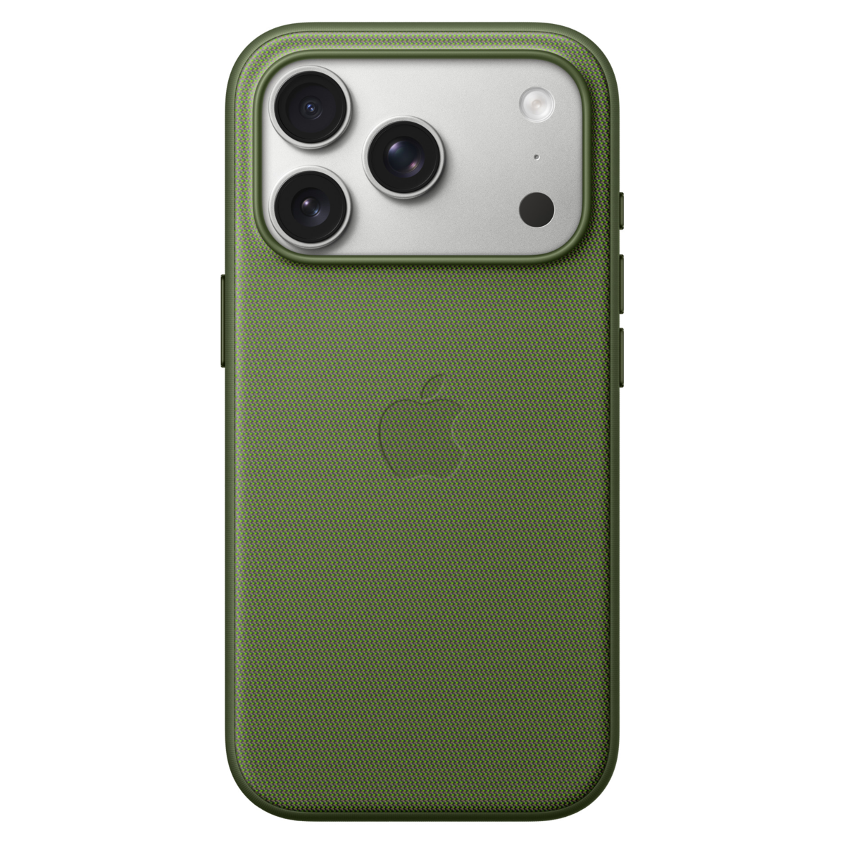 Чехол TechWoven Case с MagSafe для iPhone 17 Pro Max, цвет зелёный