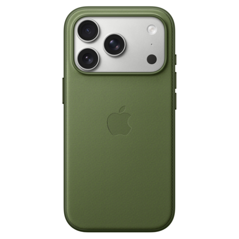 Чехол TechWoven Case с MagSafe для iPhone 17 Pro Max, цвет зелёный
