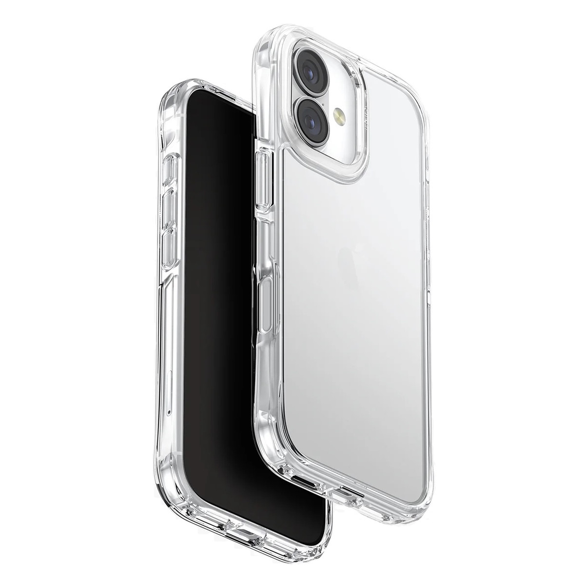 Cиликоновый чехол Uniq Hybrid Lifepro Xtreme для iPhone 17 (прозрачный)