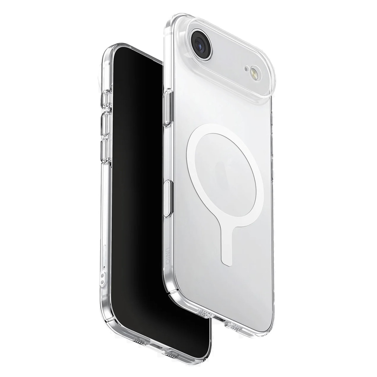 Cиликоновый чехол Uniq Hybrid Airsuit Magsafe для iPhone 17 Air (прозрачный)