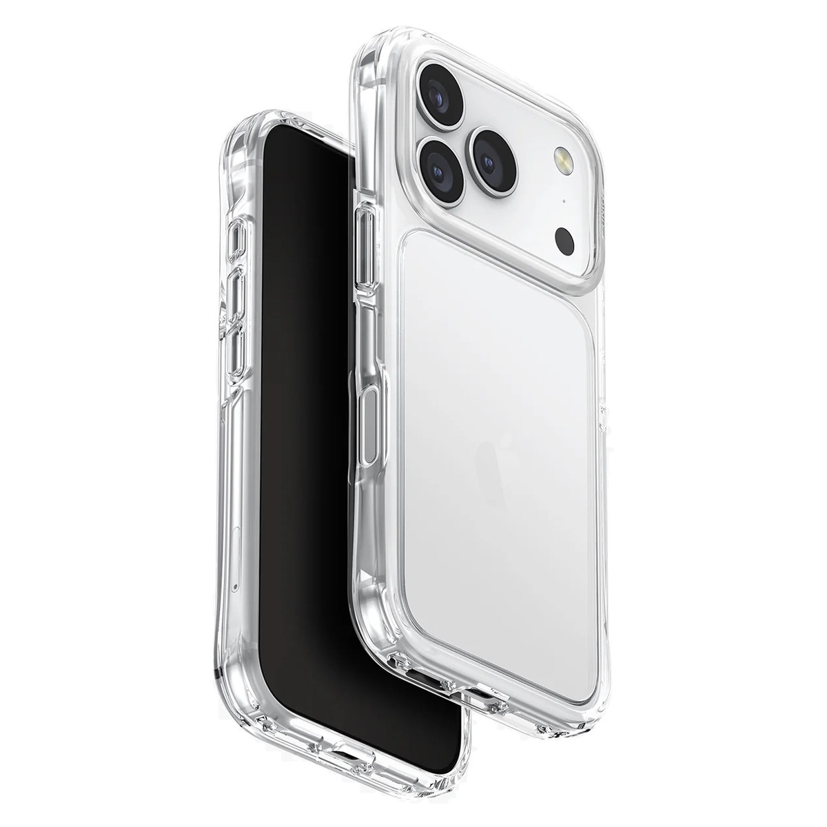 Cиликоновый чехол Uniq Hybrid Lifepro Xtreme для iPhone 17 Pro (прозрачный)