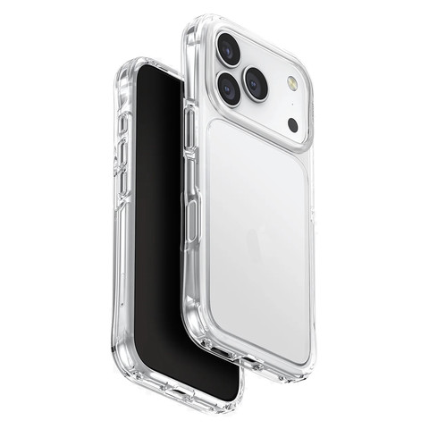 Cиликоновый чехол Uniq Hybrid Lifepro Xtreme для iPhone 17 Pro/18 Pro (прозрачный)