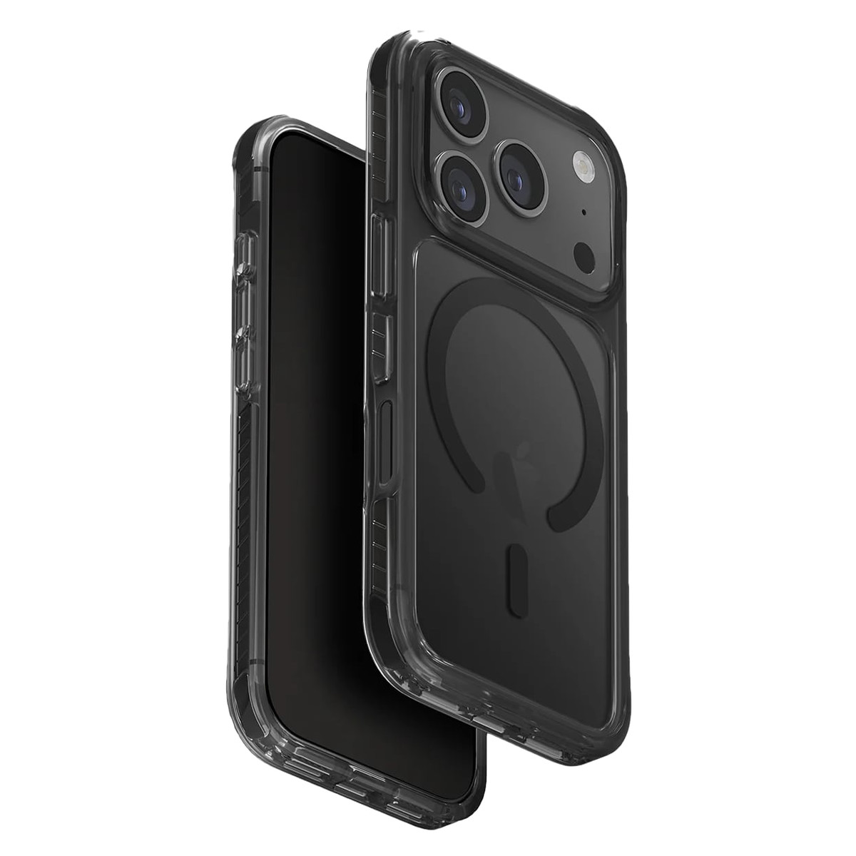 Cиликоновый чехол Uniq Hybrid Lifepro Xtreme Magsafe для iPhone 17 Pro (морозный дым)