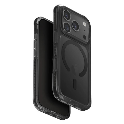 Cиликоновый чехол Uniq Hybrid Lifepro Xtreme Magsafe для iPhone 17 Pro/18 Pro (морозный дым)