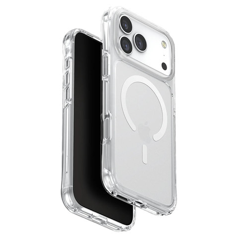 Cиликоновый чехол Uniq Hybrid Lifepro Xtreme для iPhone 17 Pro Max/18 Pro Max (прозрачный)