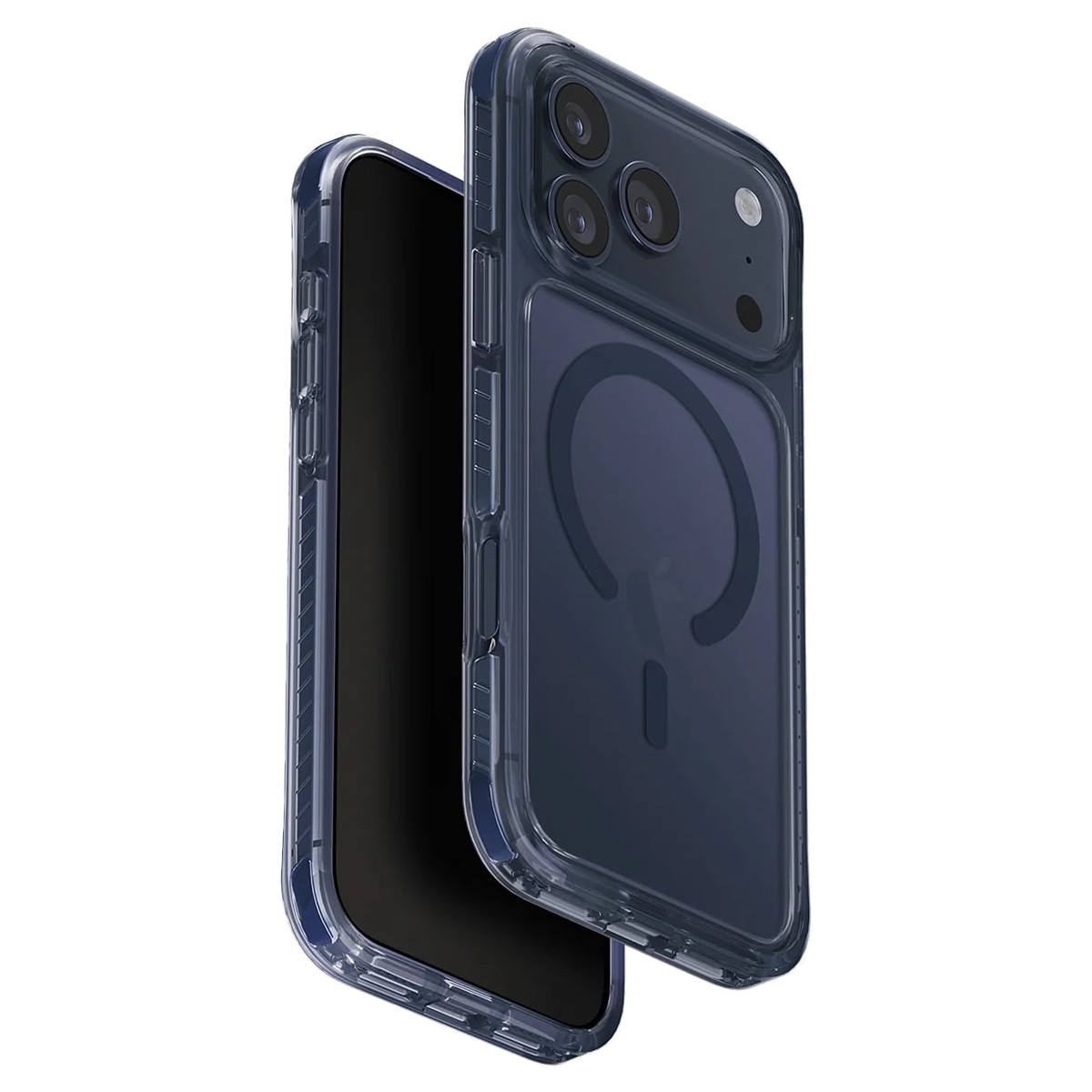 Чехол Uniq Hybrid Combat для iPhone 17 Pro Max, цвет синий