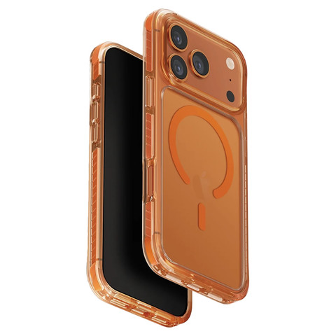 Чехол Uniq Hybrid Combat для iPhone 17 Pro Max/18 Pro Max, цвет оранжевый