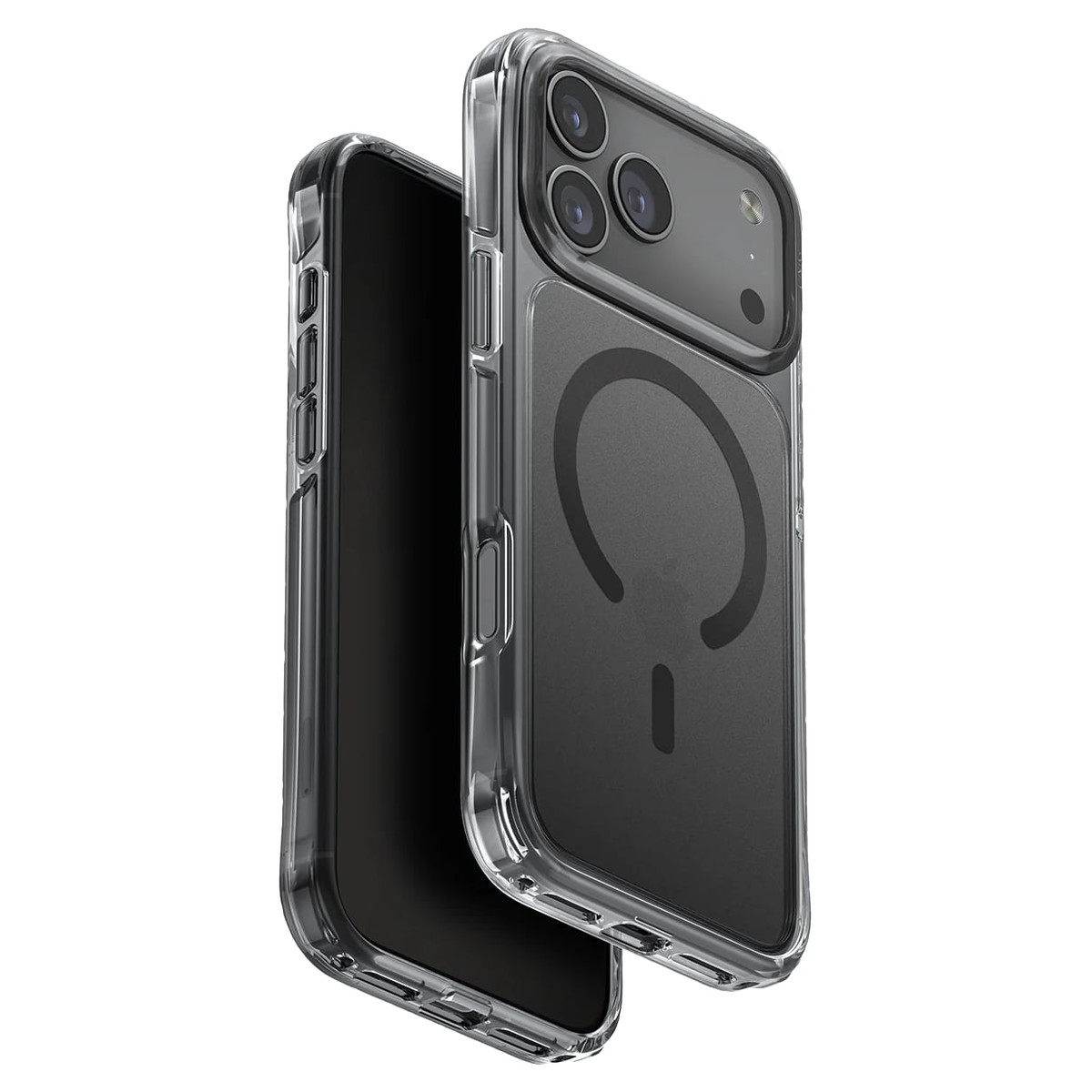 Cиликоновый чехол Uniq Hybrid Lifepro Xtreme Magsafe для iPhone 17 Pro Max (морозный дым)