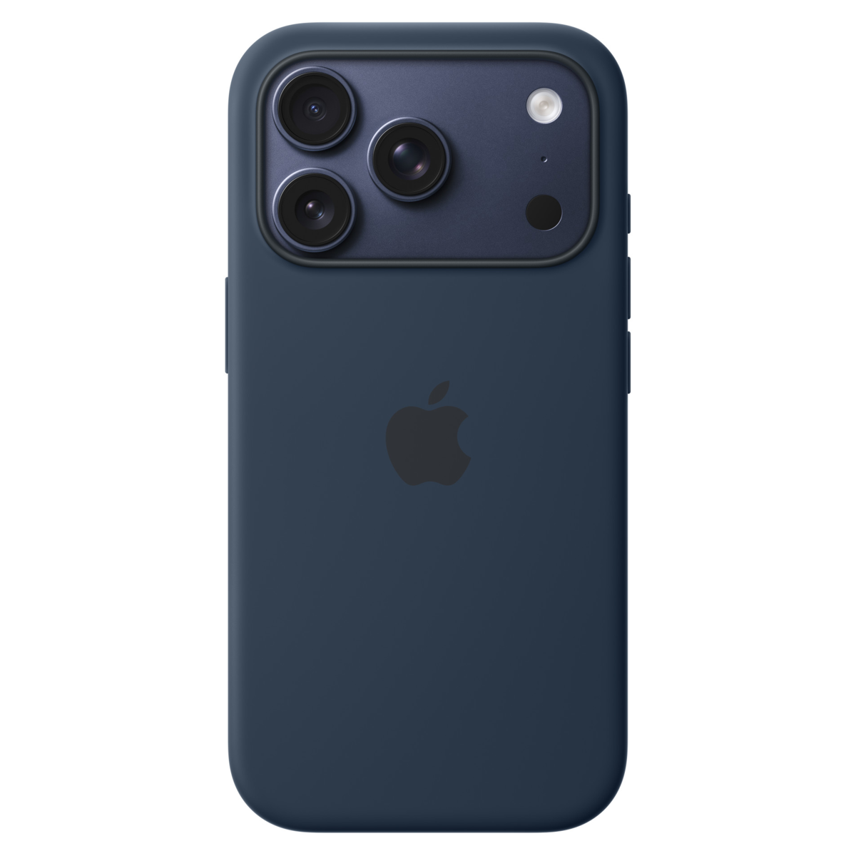 Силиконовый чехол MagSafe для iPhone 17 Pro, цвет полночь