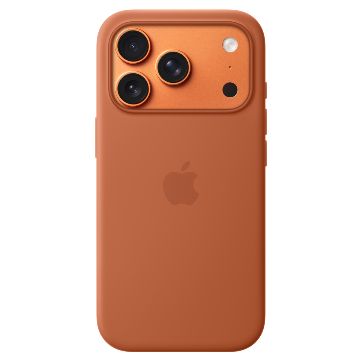 Силиконовый чехол MagSafe для iPhone 17 Pro Max, цвет терракатовый