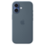 Силиконовый чехол MagSafe для iPhone 17, цвет якорный синий
