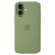 Силиконовый чехол MagSafe для iPhone 17, цвет светлый мох