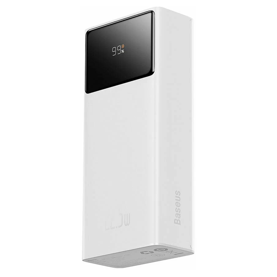 Внешний аккумулятор Baseus Star-Lord 30000mAh (22.5W) (белый)