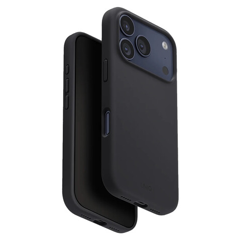 Чехол Uniq Lino c MagSafe для iPhone 17 Pro/18 Pro, серый
