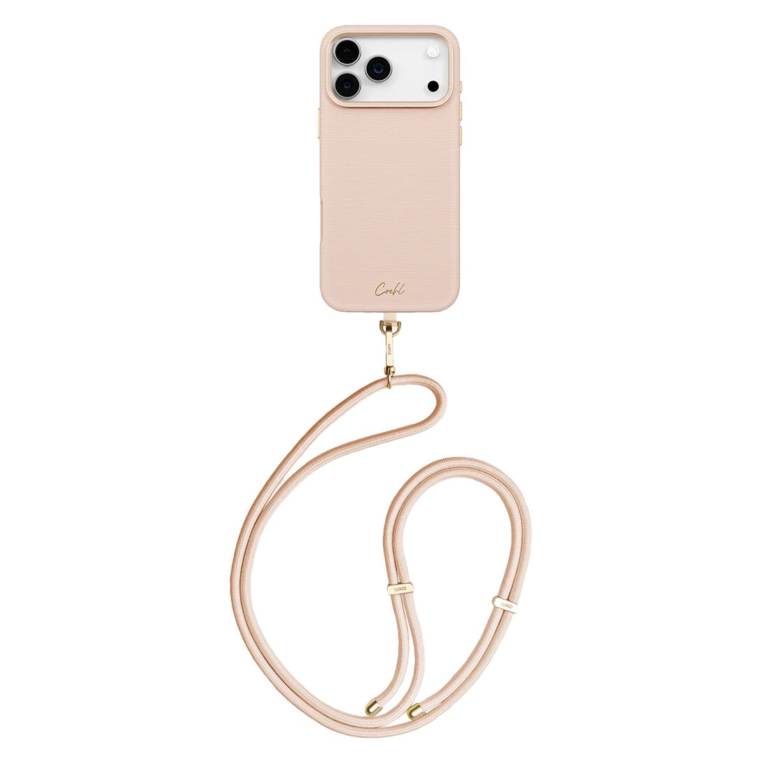 Чехол Coehl Mirelle с MagSafe для iPhone 17 Pro Max, розовый