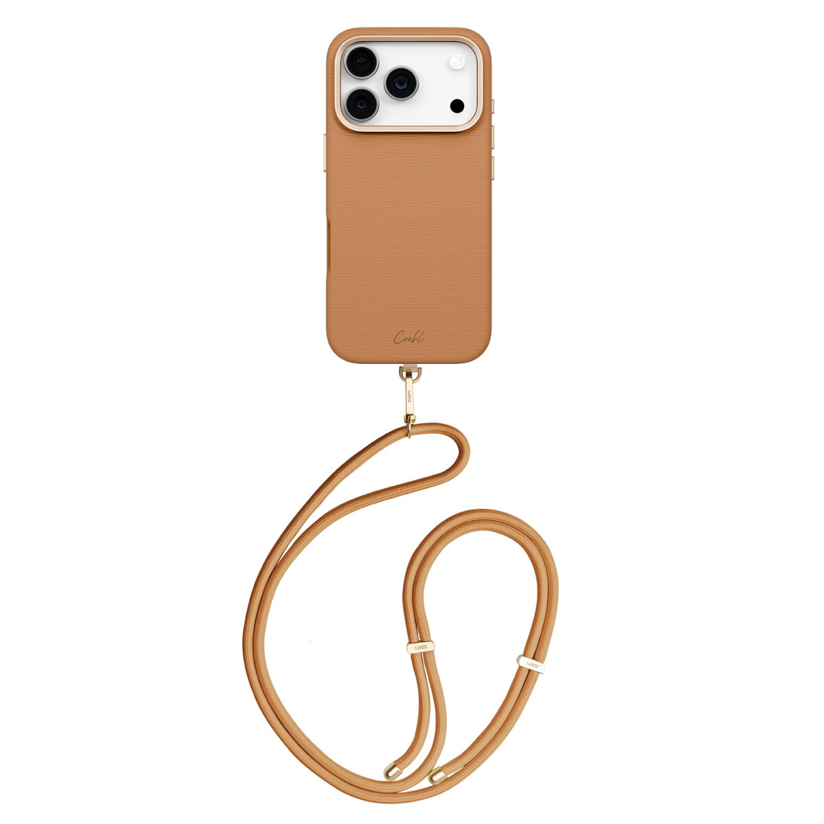 Чехол Coehl Mirelle с MagSafe для iPhone 17 Pro Max, коричневый