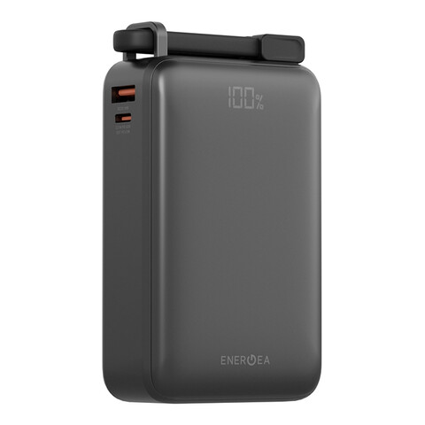 Внешний аккумулятор EnergEA Compac Ultra 67, 20000mAh, черный