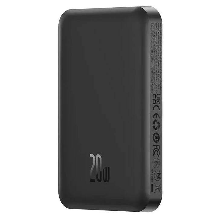 Внешний аккумулятор Baseus Slim Magsafe 5000mAh (20W) (черный)