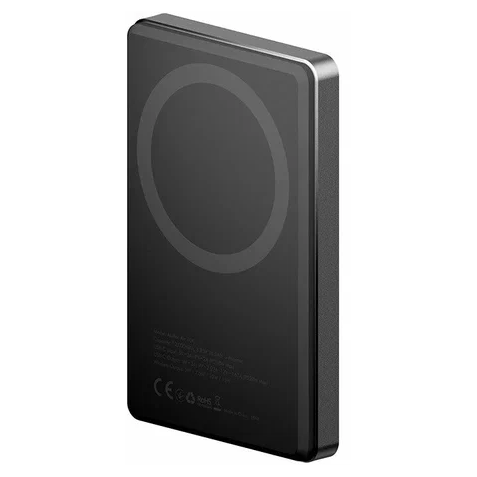 Внешний аккумулятор EnergEA Alupac Mini 5K, 5000mAh с MagSafe, черный