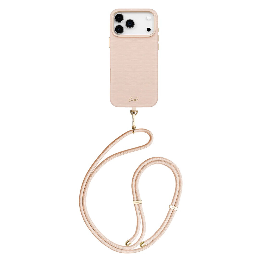 Чехол Coehl Mirelle с MagSafe для iPhone 17 Pro, розовый