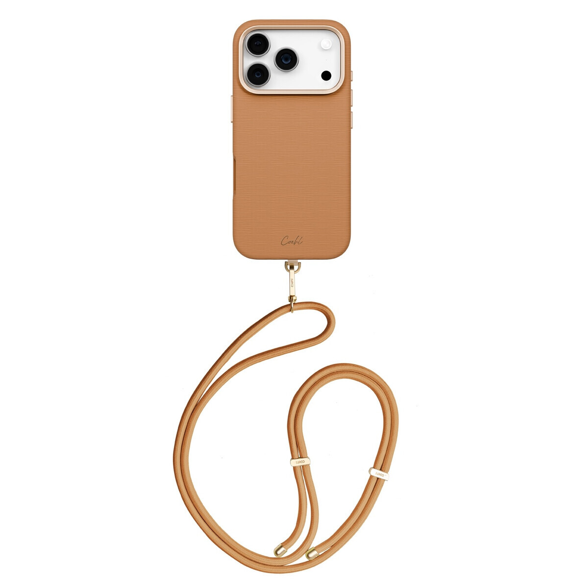 Чехол Coehl Mirelle с MagSafe для iPhone 17 Pro, коричневый