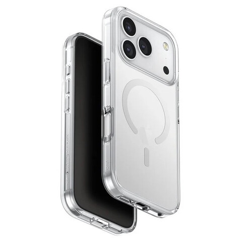 Чехол Uniq Hybrid Clario Magsafe для iPhone 17 Pro/18 Pro, прозрачный