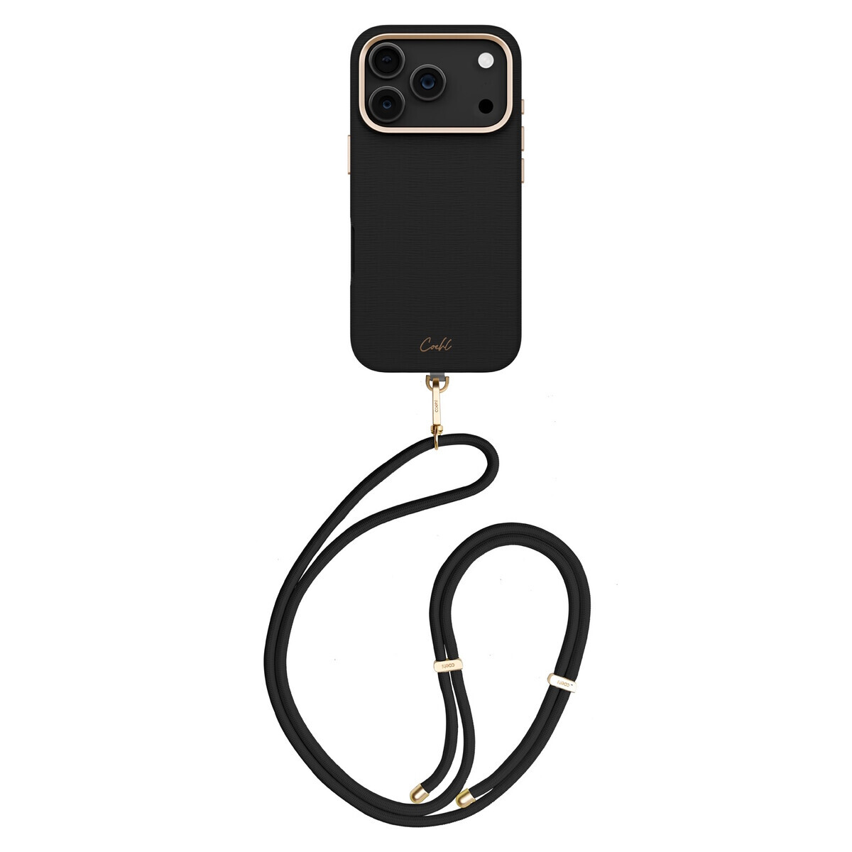 Чехол Coehl Mirelle с MagSafe для iPhone 17 Pro Max, черный