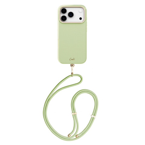 Чехол Coehl Mirelle с MagSafe для iPhone 17 Pro Max, зеленый