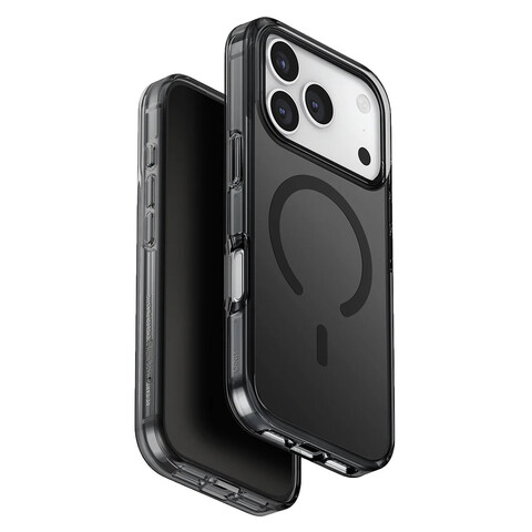 Чехол Uniq Hybrid Clario Magsafe для iPhone 17 Pro Max, дымный