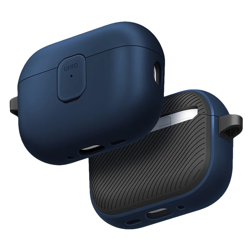 Чехол Uniq Clyde для AirPods Pro 3, черно/серый