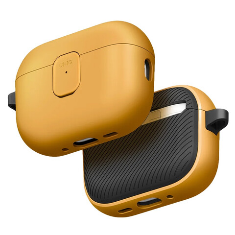 Чехол Uniq Clyde для AirPods Pro 3, желто/серый